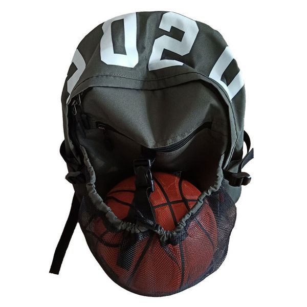 Balls -Rucksack für Basketball Männer Freizeitsportstufe für Erwachsene Kids School Tasche 230822