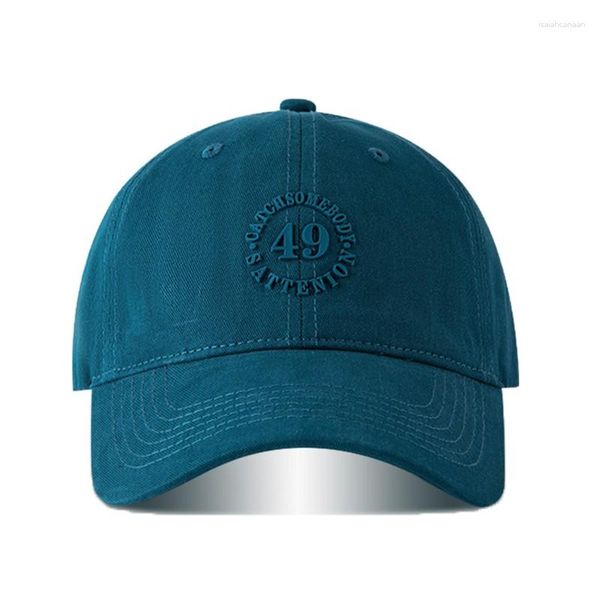 Caps de bola Retro coreano Baseball japonês para homens casuais top algodão de algodão Mulheres Snapback Papai Hat Sport Gorra por atacado