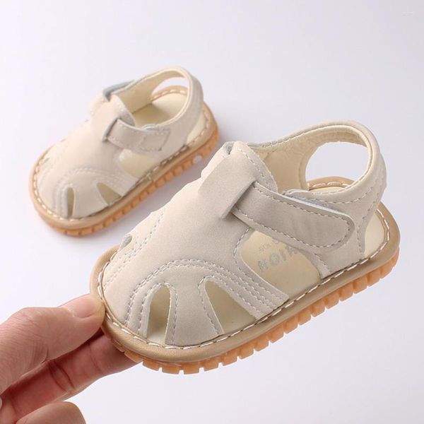 Sandali Summer Beach Baby Baby Toddler First Walkers Outdoor Solo sottile Anti-Slip Gullante Scarpe da bambino Girl Girls Flat Flat