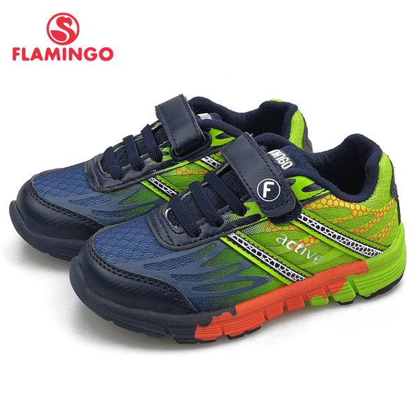 Tênis Flamingo Brand Summer Sapatos infantis Espalhadores de couro de couro ao ar livre para crianças meninos tamanho 25-31 91K-JSZ-300 230823