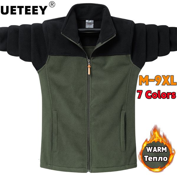 Jackets ao ar livre Hoodies Plus Size 9XL Couples