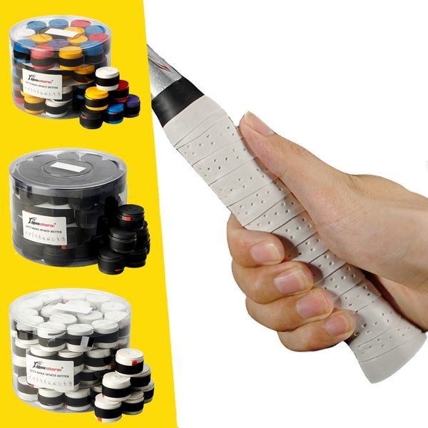 Badminton set 60 pezzi lotto bianco colorato colorato da tennis rivestito di tennis prese nastri per rastrelliere traspirante fascia per la pesca 230822