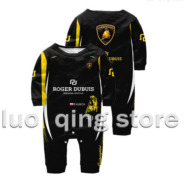 Rompers Boys and Girls Fashion Street Cotton Purgesuit Scing Outdoor Extreme Sport Race Ensusiasts 3D Printing Creeper 230823