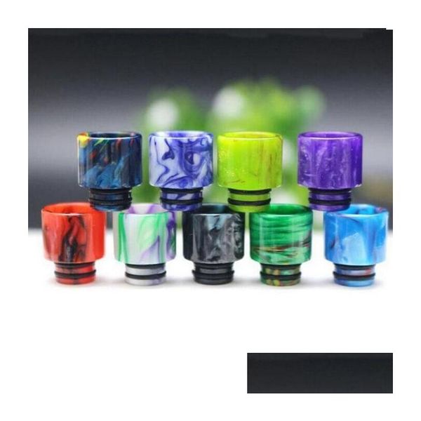 Accessoires 510 810 Tropfspitzen Dripper -Tipp für E Cigarette Mod Atomizer Wide Bohrung Moutiece Dolpe Lieferung Hausgarten Haushalt S Dhat0