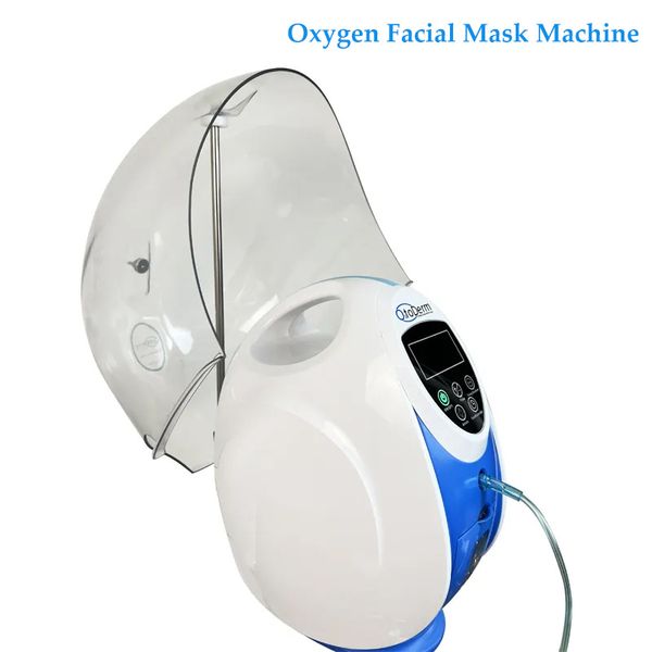 O mais novo Coréia O2 para derm Derm Pure Oxigênio O2Derm Dome Máscara Facial Máscara Terapia com Spray Spray Jet Peel Infusion Machine