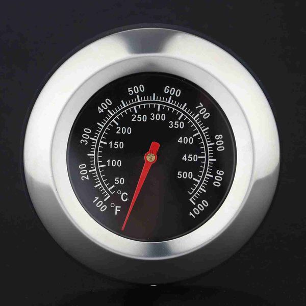 304 Edelstahl 100-1000F Thermometer Temperaturmesser BBQ Barbecue Charcoal Grill Raucher 3inch/75-mm-Gesichts-Küchenwerkzeug HKD230810