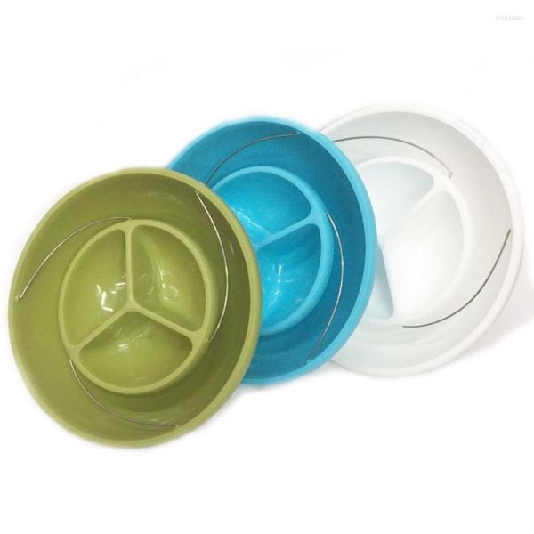 Placas versáteis dobráveis ​​de servir prato colapsível tigela de ninho Platter de plástico 2/3 Twist Fold Party para quedas