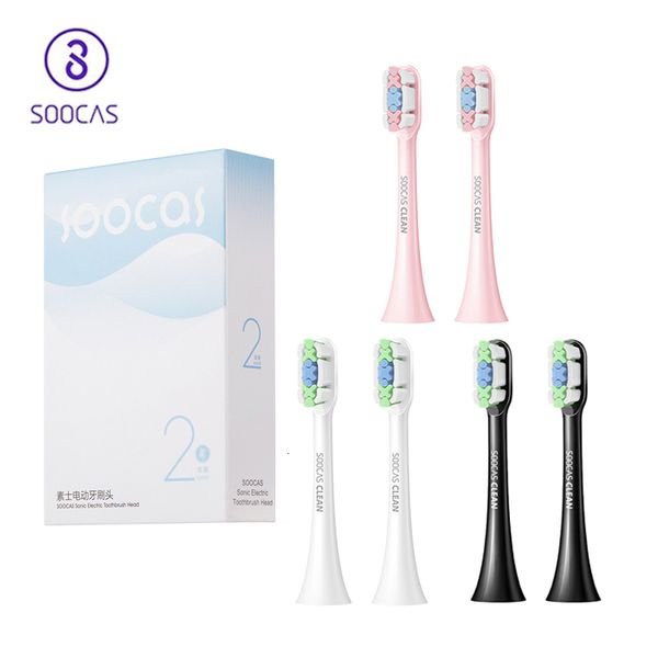 Spazzolino da denti originale SOOCAS Sonic Spazzolino elettrico Testine di ricambio SOOCAS X1 X3 X3U X5 Testine di ricambio per spazzolino da denti 230824