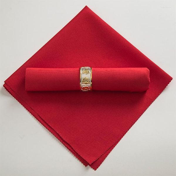 Столовая салфетка белая свадебная ткань салфетки переработанные текстильные полиэфир