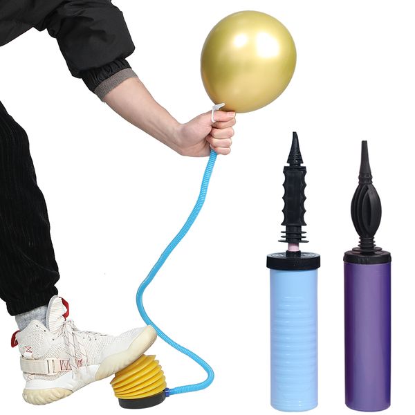 Altri articoli per feste per eventi Pompa per palloncini di alta qualità Gonfiatore ad aria Spinta a mano Accessori per palloncini utili portatili per forniture per decorazioni per feste di compleanno di nozze 230824