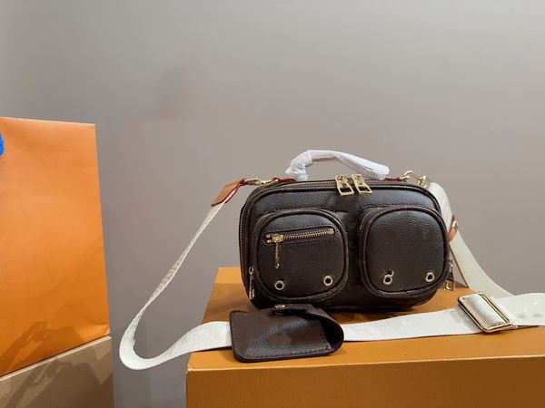 Fayda crossbody kamera çantası patlayıcı çanta kadınlar erkekler moda alışveriş satchels omuz çantaları çanta açık messenger çantaları deri lüks tasarımcı çantalar totes