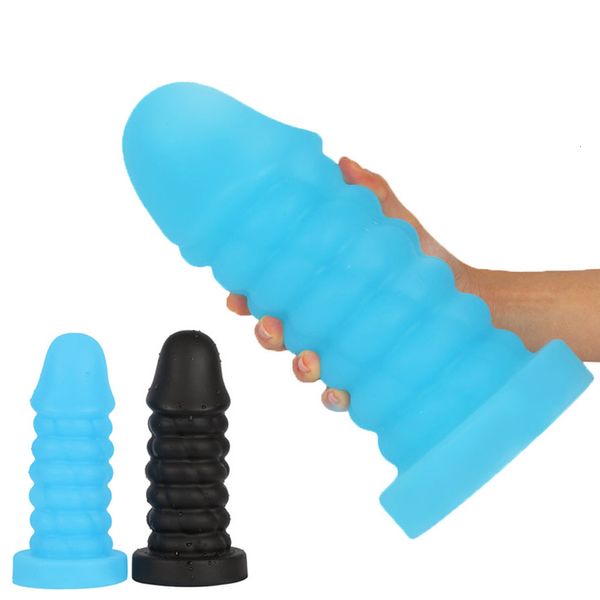 Slip Mutandine Grande Enorme Dildo Buttplug Massaggio prostatico Stimolatore vaginale Plug anale Espansore ano Giocattoli sessuali unisex Stimolazione 18 230824