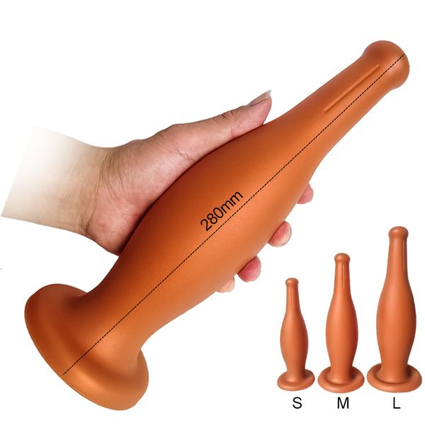 Slip Mutandine Silicone Big Butt Plug Giocattoli del sesso anale per adulti Uomini Donna Enorme buttplug Dildo Masturbatore Stimolatore Ano Dilatador Product Shop 230824