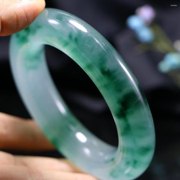 Сертифицированные браслеты Burma Jade Women Women Fine Jewelry Justine Myanmar Jadeit