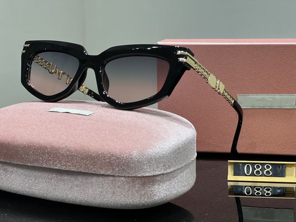Neue ovale Luxus-Sonnenbrille für Herren und Damen, Designer-Sommer-Pilot-Sonnenbrillen, polarisierte Brillen, schwarze Vintage-Sonnenbrillen in Übergröße, Herren-Sonnenbrillen für Damen mit Box088