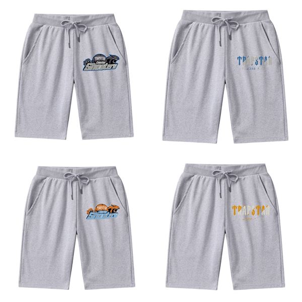 calça de moletom shorts masculinos soltos de moletom short de basquete calça de praia solta de praia straight cátera de letras clássicas ao ar livre z3 respirável z3