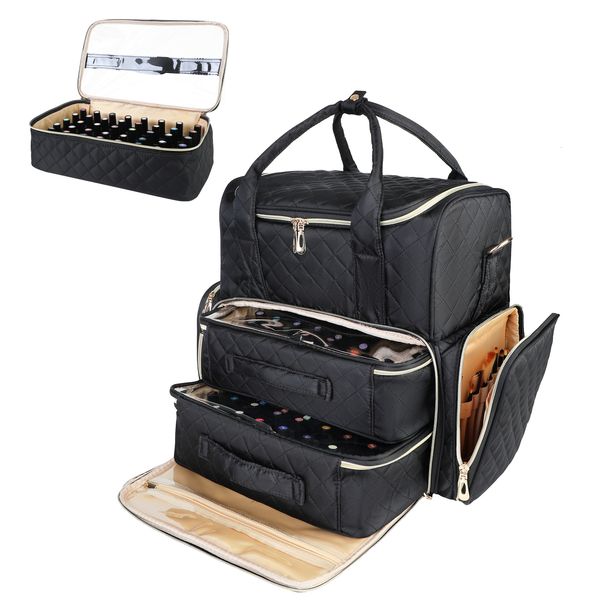 Kosmetiktaschen, Etuis, Nagellacke, unsere Handtasche, Nagellack-Organizer-Tasche für Damen 230824