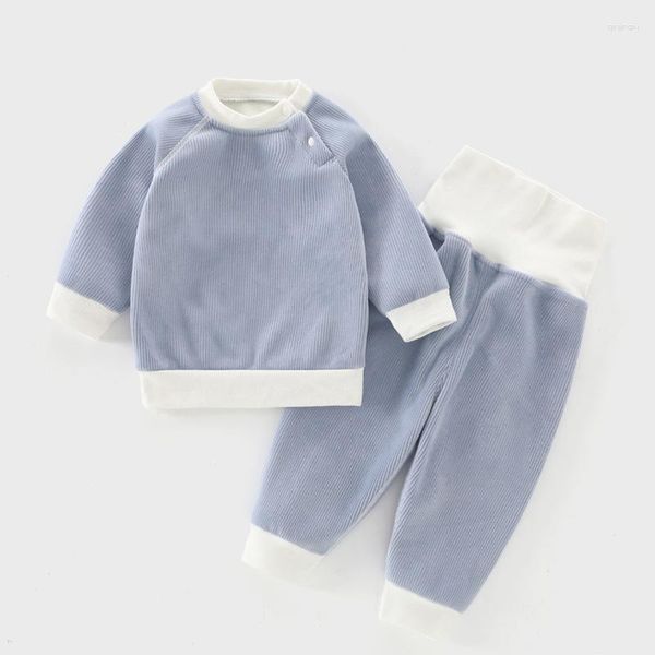 Set di abbigliamento Set di abbigliamento Abbigliamento invernale per neonati Completo per ragazza ragazzo Felpe in cotone nato Neonati 0 3 mesi Mamma per bambini Roba gratuita Shippi