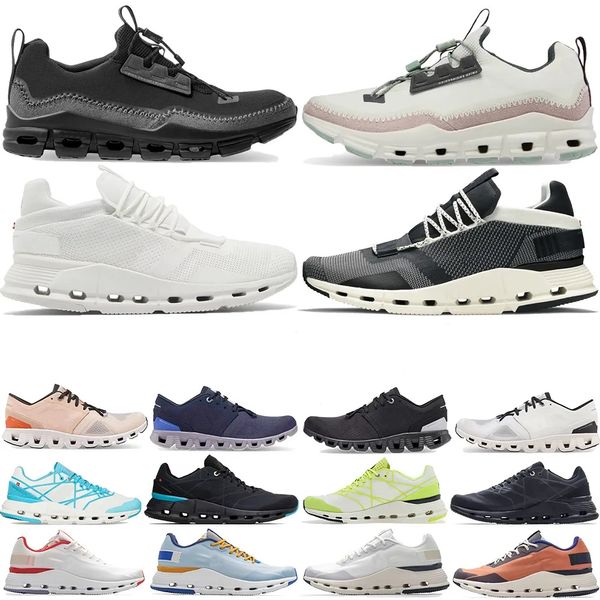 Top on Cloud x 3 Cloudnova Form Laufschuhe On Cloud 5 Männer Frauen Triple Black White Rock Grey Blue Tide Olive Reseda Männer Casual Trainer Outdoor Sneakers