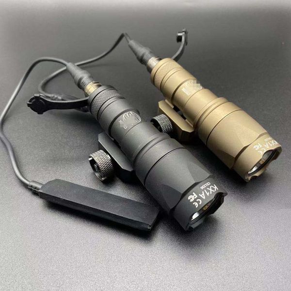 Охотничьи приспособления Tactical Light Flashlight M300A Светодиоды на открытом воздухе с высоким уровнем личирования с хвостом крысы и головкой короны