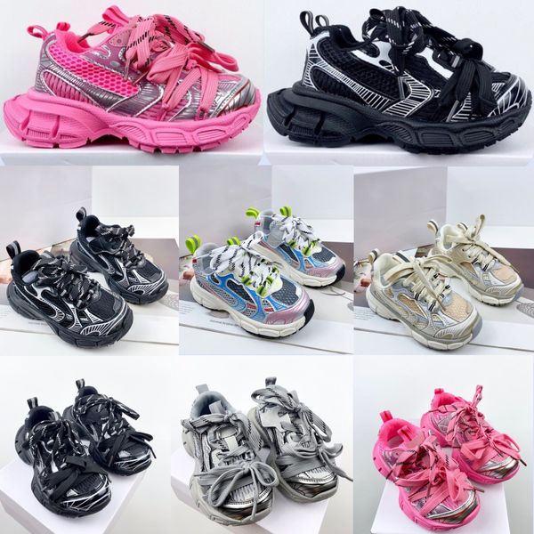 3xl Kinder Sneaker Jungen Jugend Kleinkinder Schuhe Phantom Sneaker Girls Paris Kid Designer Schuh Schwarze Baby Trainer