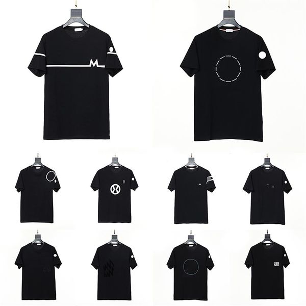 21 Styles Mens T Shirt 2023 Yeni Stil Fransa Lüks Gömlek Taşımacılık Marka Tasarımcısı Tshirt AAA Kalite Tee Boyutu Eu S-XL213V