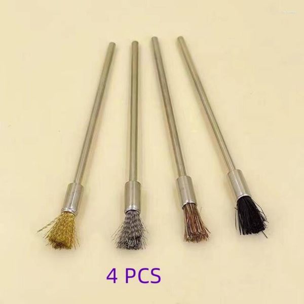 Relógio kits de reparo 4pcs escovas de limpeza