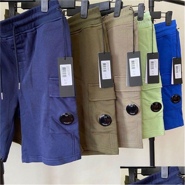 Calça masculina shorts designer cp sugerem soltos confortável esporte coxa coxa algodão luxuoso esportes curto verão nado respirável dhuzn