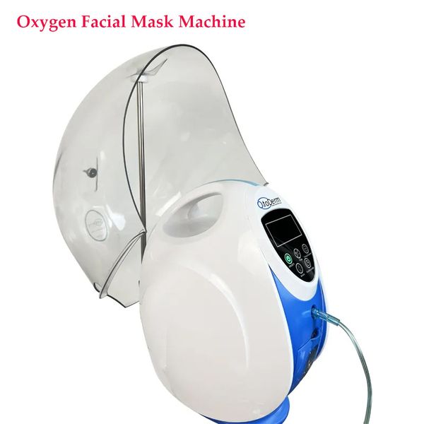 Nova Coréia O2toderm Oxigênio Máquina Facial Hyperbaric Hydro Oxigênio Jato de Peel Dome Máscara ânion oxigênio Máscara facial