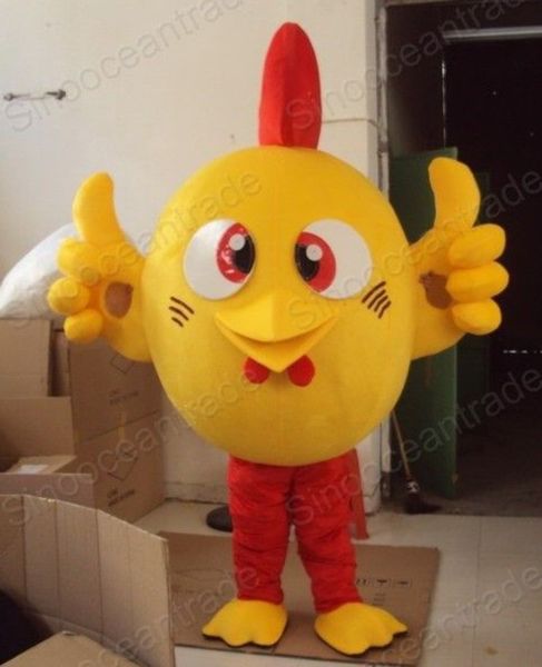 Mascotte di cazzo di pollo torrefattore costumi di costume di Halloween abito da costume da compagnia per adulti