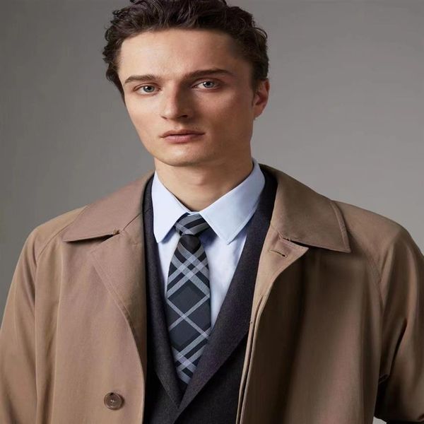 Модные аксессуары бренд мужчины связывают 100% шелк Жаккард Классический тканый галстук