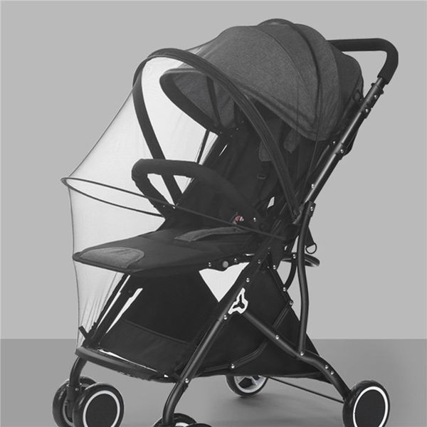 Krippnetze -Sommer -Kinderwagen Moskiton Net Baby Kinderwagen Pushto Mücken Insektenschild Net Safant Säuglingsschutz Mesh Pram Accessoires 230823