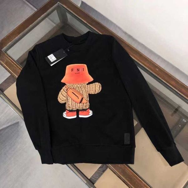 Tasarımcı Sweater Erkek Sweatshirt Lüks Siyah Hoodie Erkek Kadın Pulluk Ceket Uzun Kollu Tshirt Street Trend Büyük Boy Sweaters ABD Boyutu S-2XL