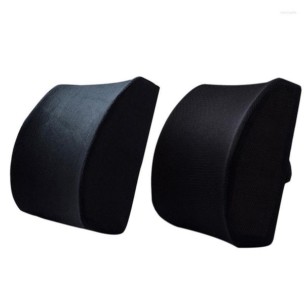 Kissen Memory Foam Seat Chair Lumbal Back Support für Büro -Heimwagen