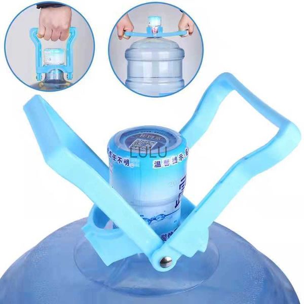 Tragen Sie den Griff für Flaschen Wasser Eimer 5 Gallonen Getränke Wasserflaschenhalter Haken Clip Outdoor -Werkzeuge Küche Gadget Accessoires HKD230810