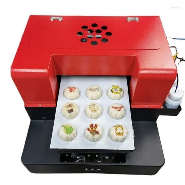 Kahve Şeker Kek Şeker Kağıt Baskı Makinesi için Yiyecekler Düz Yazıcı