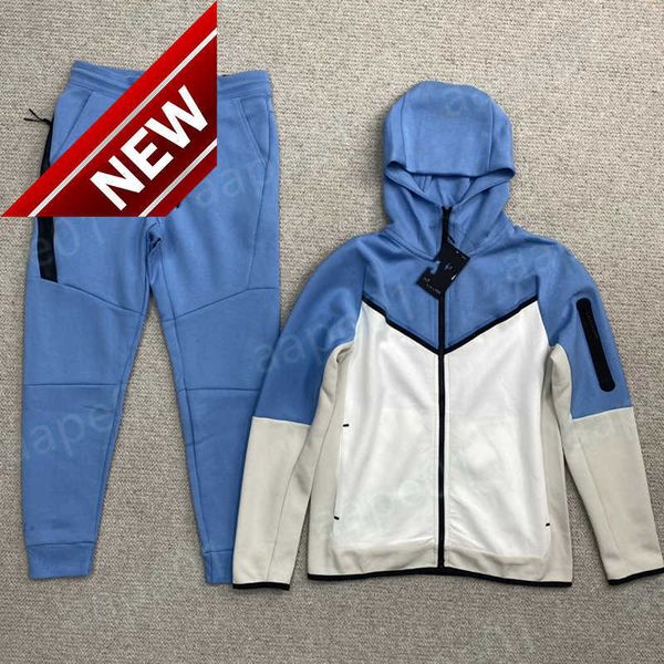 Felpe con cappucci da uomo Fasci di moda Spesso Designer Tecno Tech Plece Suit Pants Pants Sport Sports Jogger Tracksuit Joggers cappotti con cappuccio M-2xls a 4xl