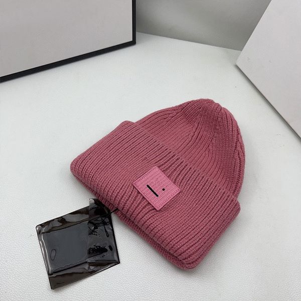 Cappello a maglia a maglia inverno inverno le donne beanie bernelli di berretto da berretto da caldo per uomo 9 colori