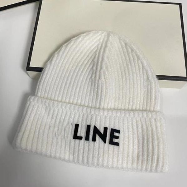 Neue Woolen Kappe Buchstaben Gestrickte Hut Chinesischen Vermieter Hut Mode Marke Männer und Frauen Warme Beanie Hüte Mode