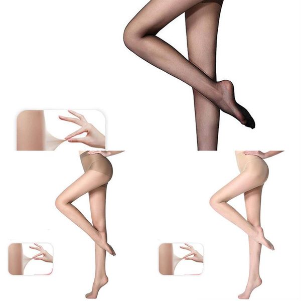 PLUS TAMANHO SUPER ELÁSTICA MULHERES MULHERES MADELHO CORPO SHAPER PANTYHOSE 30D SGOCA