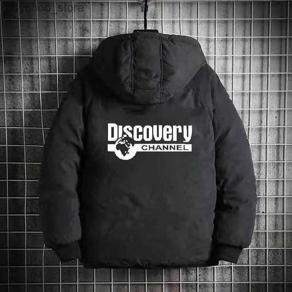 Discovery Eend Donsjack Mannen Winter Effen Kleur Cool Down Down Jassen Dikke Eend Parka Heren Donsjacks Winter Outdoor Jas Q230823