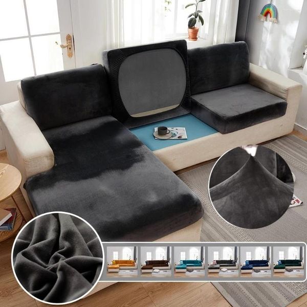 Stuhlabdeckung GLASTISCHER WALFORFORTISCHER SOFA KUSSKÜHRENDE VELVET VELVET AUSGABE AUSGABE FÜR DEN Wohnzimmer