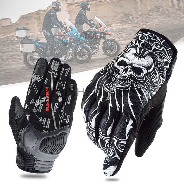 Luvas de ciclismo Verão Novas Luvas de Motocicleta Mulheres Homens Moto Ciclismo Luvas BMX ATV MTB Off-Road Luvas Rider Sports Proteger Luvas Guantes X0824