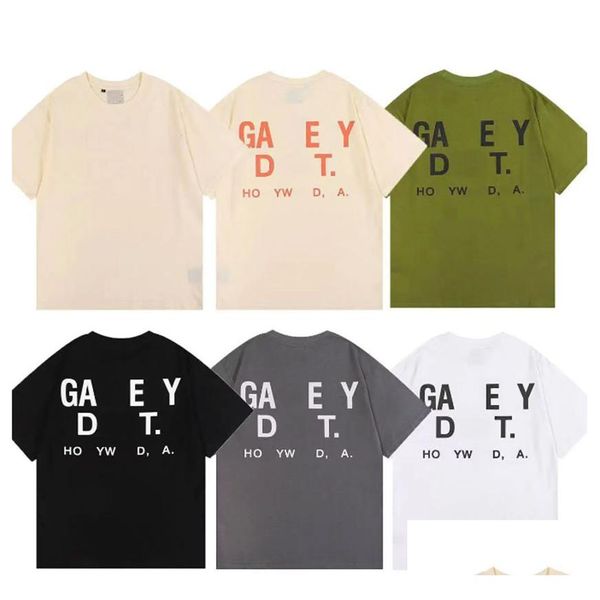 Herren T-Shirts Shirt Designer Herren T-Shirts Cottons Tops Manns lässige Luxurys Kleidung Kleidung Baumwolle Asien Größe S-5xl Drop Lieferung DHQ4Z