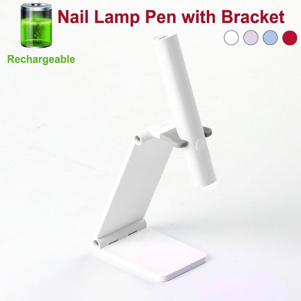 Nageltrockner Design Tragbare Nageltrockner Schnelltrocknende kabellose UV-LED-Lampe Professionelle Gellampe für Nail Art Salon Mini-Taschenlampenstift 230824