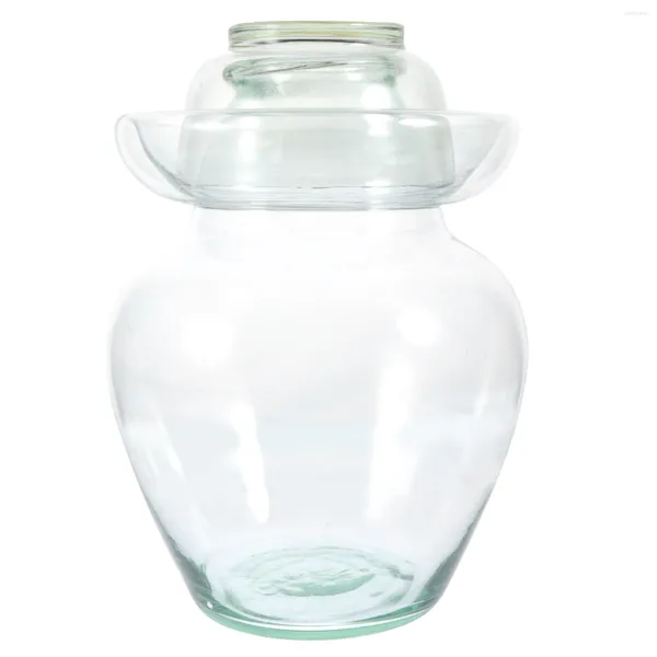 Aufbewahrung Flaschen Glasgurke Weitmauer Mason Glas luftdichtes Deckel Küchenbehälter Versiegelte Lebensmittel können kommerzielle Kapazitäten