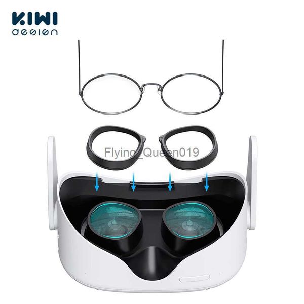 KIWI Design VR-Objektiv-Anti-Kratz-Ring für Oculus Quest 2 schützt die Brille vor Kratzern. Rahmenobjektiv kompatibel mit Quest1/2 HKD230812