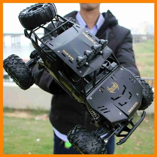 Carro elétrico / RC Tamanho grande RC Carro 112 37cm 4WD 24G Rádio Controle Remoto Carro de Brinquedo Carro 202 Caminhão de Alta Velocidade Caminhão Offroad Brinquedos Infantis X0824