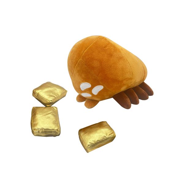 Yortoob Deep Rock Galactic Golden Loot Bug Plüschspielzeug Geschenk für Kinder Geburtstag Weihnachten Soft Stoffed Puppe