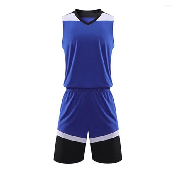 Treno de trajes masculinos Treinamento de basquete esportivo de verão Conjunto rápido de secagem respirável shorts curtos de manga curta de alta qualidade Custom